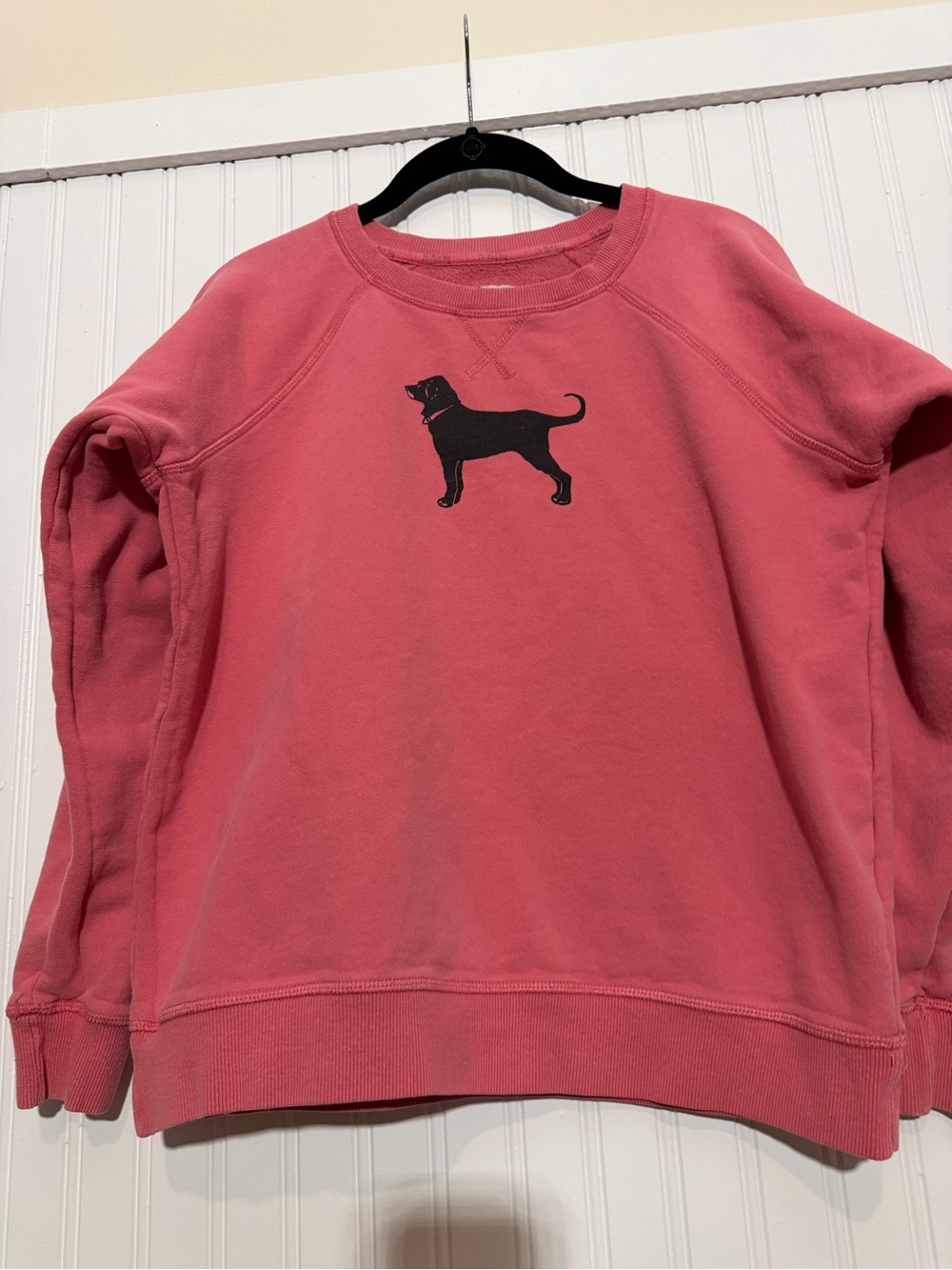 The Black Dog Pink Crewneck Sweatshirt